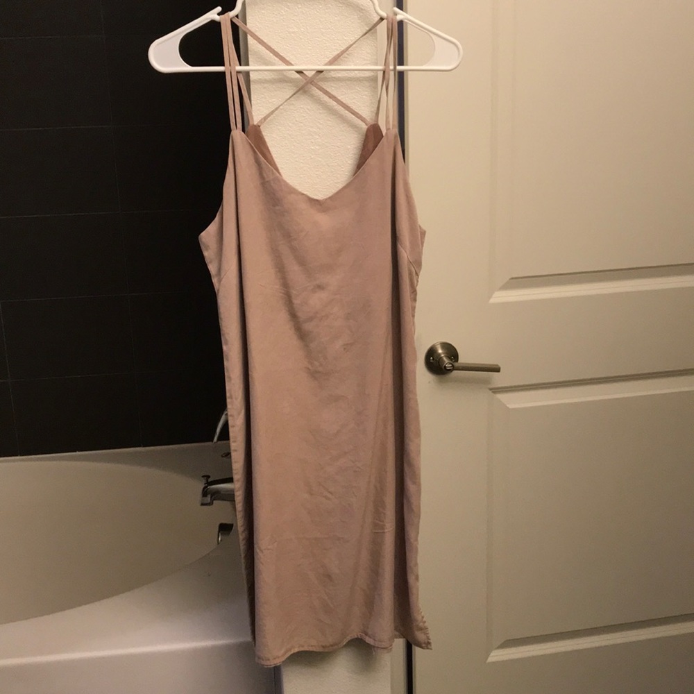 Tan sundress
